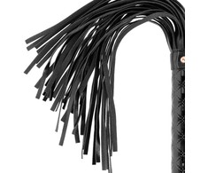 Begme Black Edition BEGME Juodas Edition Vegan Leather Impact Whip - Advanced Handle Design