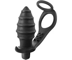 Bluejunker Cockring Anal Plug