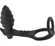 Bluejunker Cockring Anal Plug