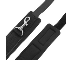 Darkness Bondage Darkness Adjustable Door Restraint System with Neoprene Cuffs Juodas