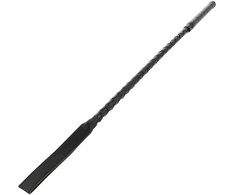 Darkness Sensations Darkness Juodas Impact Whip 55cm - Ergonomic Handle, Durable PVC Tip