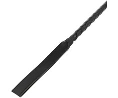 Darkness Sensations Darkness Juodas Impact Whip 55cm - Ergonomic Handle, Durable PVC Tip