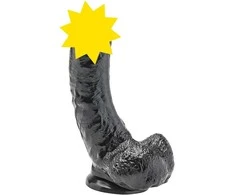 Get Real Juodas Intimate Machine 20.5 cm Anatomical Model PVC