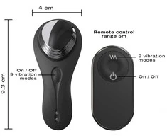 Marc Dorcel Discreet Vibe+ kelnaičių masažuoklis su magnetiniu užsegimu