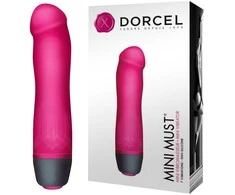 Marc Dorcel Klasikinis Dorcel Mini Must vibratorius, 7 režimai, 12 cm