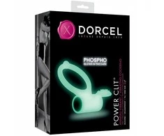 Marc Dorcel MARC DUCEL _ Power Clit fosforo fluorescencinis varpos žiedas su vibracijomis