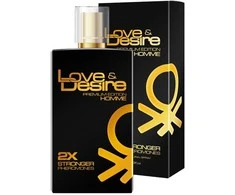 Love Desire Premium Edition Homme 2x Stronger Pheromones feromonai vyrams 100 ml