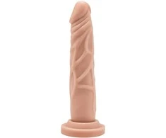 Get Real TOYJOY natūralių venų dildo, stiprus siurbtukas, 18 cm