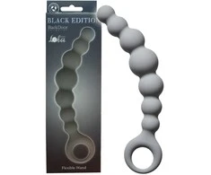 Lola Games Lankstus zondas moterims ir vyrams. Pagaminta iš Anal Flexible Wand pilko silikono.