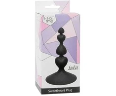 Lola Games Plug-Anal Plug Sweetheart Plug Juodas