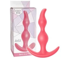 Lola Games Rožinė Plug-Anal Plug Bent Anal Plug Rožinė