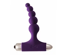 Lola Games Silikono kištukas moterims ir vyrams - Vibrating Plug Splendor Ultraviolet.