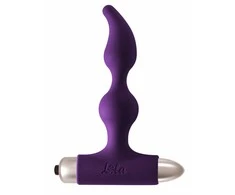Lola Games Vibrating Plug Elation Ultraviolet su silikoniniu analiniu kištuku. Moterims ir vyrams.