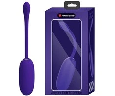 Pretty Love Smart „PRETTY LOVE“ – JULIUS VANDENIUI ATSPARUS ĮKRAUNAMASIS VIBRUOJAMAS KIAUŠINIS, VIOLETINIS