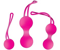 BoT Rožinė Sekrecik Stifler's Collection Geisha Balls Rožinė Silicone Set 3 pcs