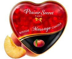 Plaisir Secrets Masažo žvakė PEACH