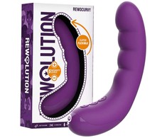 Rožinė Rewolution RewoCurvy Flexible Rechargeable Vibrating System 17cm Rožinė