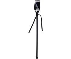 Secret Play Juoda lakinės odos paketas Juodas Riding Crop