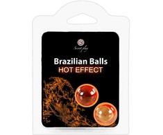 Secret Play Brazilian Balls Warming Sensation Intimate Capsules 2 pcs