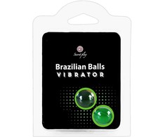 Secret Play Secretplay Vibra Brazilian Balls Set - 2-Piece Melting Lubricant Capsules