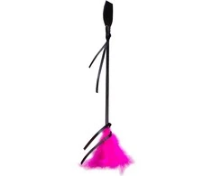 Secret Play Duster &amp; Juodas Riding Crop
