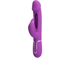 PRETTY LOVE - Kampas Violetinė, 7 vibracijos funkcijos 4 laižymo nustatymai