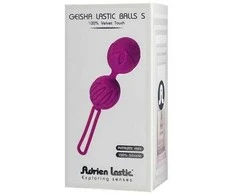 Adrien Lastic silikoniniai Geisha kamuoliukai su tekstūra orgazminiam Kegeliui