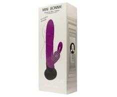 Adrien Lastic Vibratorius su klitorio stimuliatoriumi, 10 režimų, 19 cm