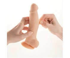 Alive Nario penio dildo venoms sėklidėms siurbtukas seksui 18cm