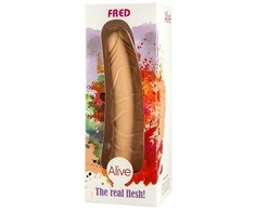 Alive Gyvas varpos patinusios venos natūralios dildo 21cm
