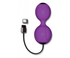 Alive Vibruojantys orgazmo kamuoliukai su nuotolinio valdymo pulteliu, 10 USB režimų