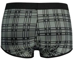 ANAIS MEN BOXER &amp; BRIEF ANAIS FOR MEN Balance Boxer Shorts S Juodas-Pilkas Check Microfiber
