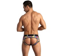Anais Men Jock ANAIS MEN Comics Jock Bikini XL - Soft Modal, Comic Print, Open Back