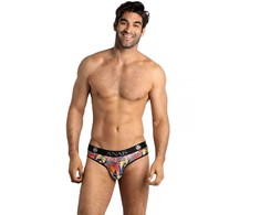 ANAIS MEN SLIP &amp; THONG Anais Men Comics Slip XL - Modern Briefs with Comic Print, Soft Modal