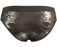 ANAIS MEN SLIP &amp; THONG Anais Men Electro Slip S - Military Print, Soft Microfiber, Size S