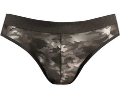 ANAIS MEN SLIP &amp; THONG Anais Men Electro Slip S - Military Print, Soft Microfiber, Size S