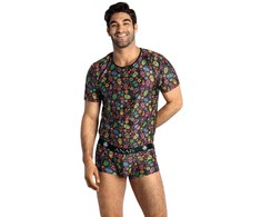 Anais Men Accesories ANAIS MEN Mexico T-Shirt XL - Soft Modal, Floral Print, European Quality