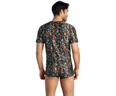 Anais Men Accesories ANAIS MEN Mexico T-Shirt XL - Soft Modal, Floral Print, European Quality
