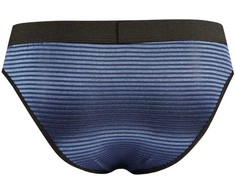 ANAIS MEN SLIP &amp; THONG Mėlyna ANAIS MEN Naval Slip XL - Navy Mėlyna Mesh Briefs with Satin Stripes