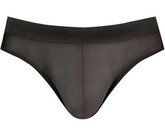 ANAIS MEN SLIP &amp; THONG Mėlyna ANAIS MEN PETROL Slip XL - Soft Microfiber Briefs, Navy Mėlyna, XL