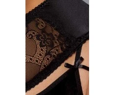 Apatiniai drabužiai-AURELIA SET juodas XXL/XXXL - Casmir