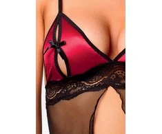 Apatiniai drabužiai-CARISMA BIKINI red XXL/XXXL - Casmir