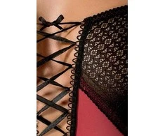 Apatiniai drabužiai-GILL CORSET red L/XL - Casmir