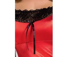 Apatiniai drabužiai-LAUREN CHEMISE red L/XL - Casmir