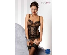 Apatiniai drabužiai-MARCELLE CORSET juodas L/XL - Casmir