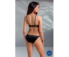 Apatiniai drabužiai-MIRELLA SET WITH OPEN BRA juodas S/M - Casmir