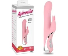 Aphrovibe Aprovibe Rotary vibracinis zuikio masažuoklis 24cm 10 režimų