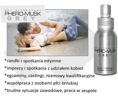 Auroralabs Aurora Feromony-PHERO-MUSK Pilkas 50 ml for men