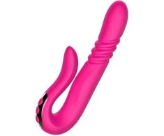 B Series Cute B serijos Cute Deluxe Twirling Vibrating Thruster Raudonas