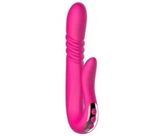 B Series Cute B serijos Cute Deluxe Twirling Vibrating Thruster Raudonas